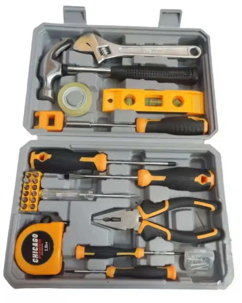 Juego De Herramientas Manuales X 59 Piezas Kit Multi Usos.