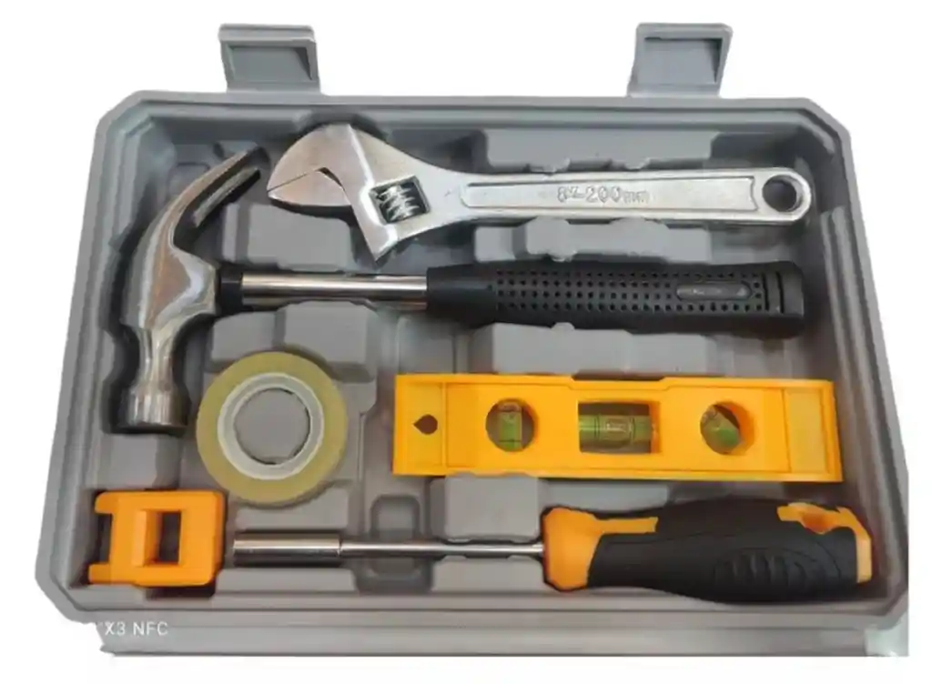 Juego De Herramientas Manuales X 59 Piezas Kit Multi Usos.