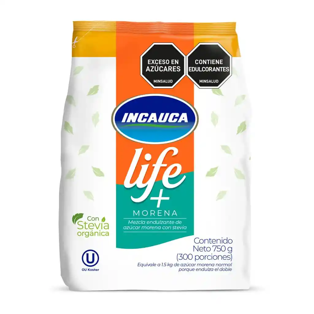 Azucar Incauca Morena Life+ 750g