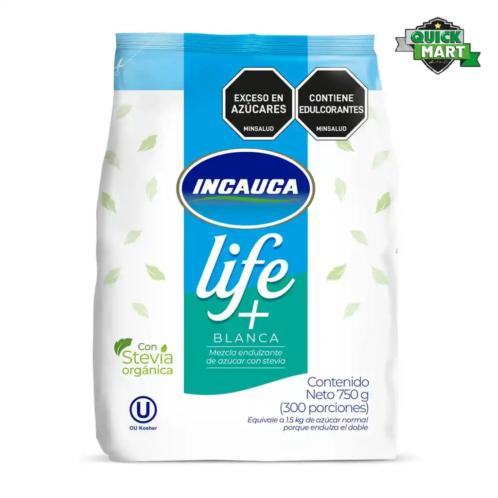 Azucar Incauca Blanca Life+ 750g
