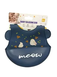 Babero Silicona Para Bebés