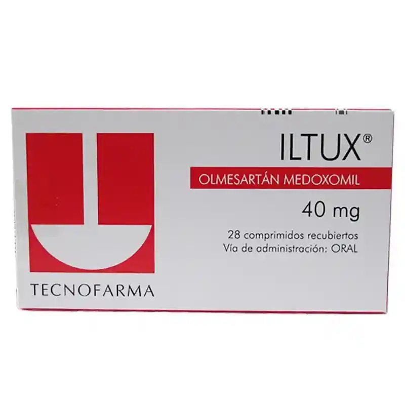 Iltux 40 Mg Olmesartan 28 Comprimidos Recubiertos