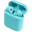 Audífonos Inalámbricos Bluetooth Inpods 12 Azul Claro