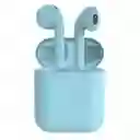 Audífonos Inalámbricos Bluetooth Inpods 12 Azul Claro