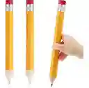 Lápices Gigantes Amarillo 34cm , Lápiz De Madera Gigante X3 Unidades