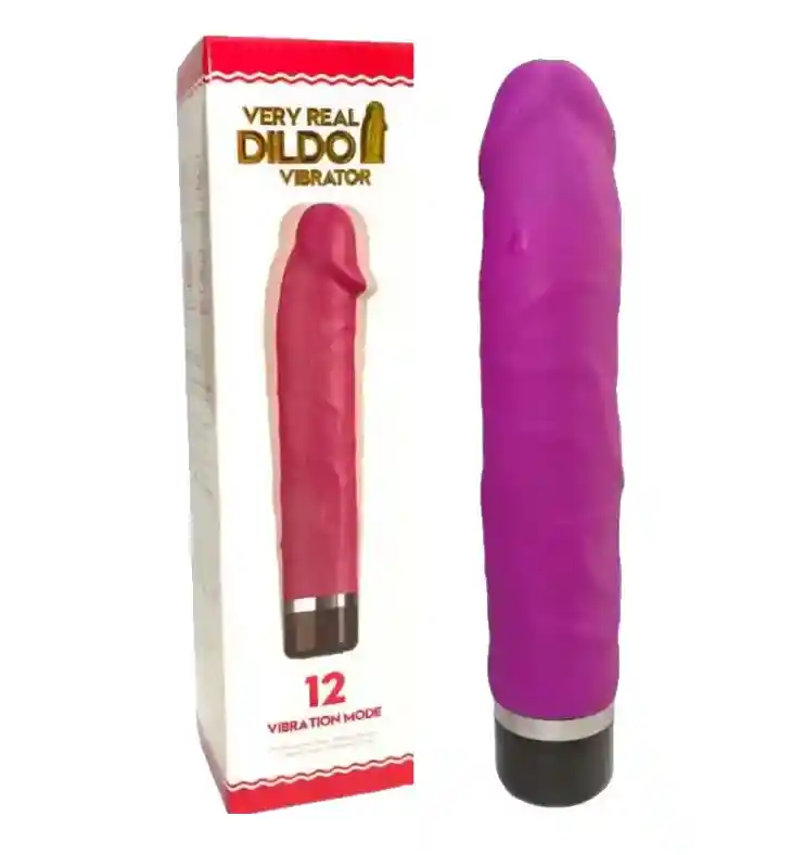 Vibrador Realista Recargable (12 Modos De Vibracion)