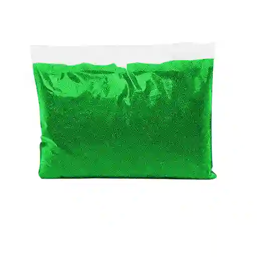 Escarcha Verde Navidad Por Kilo