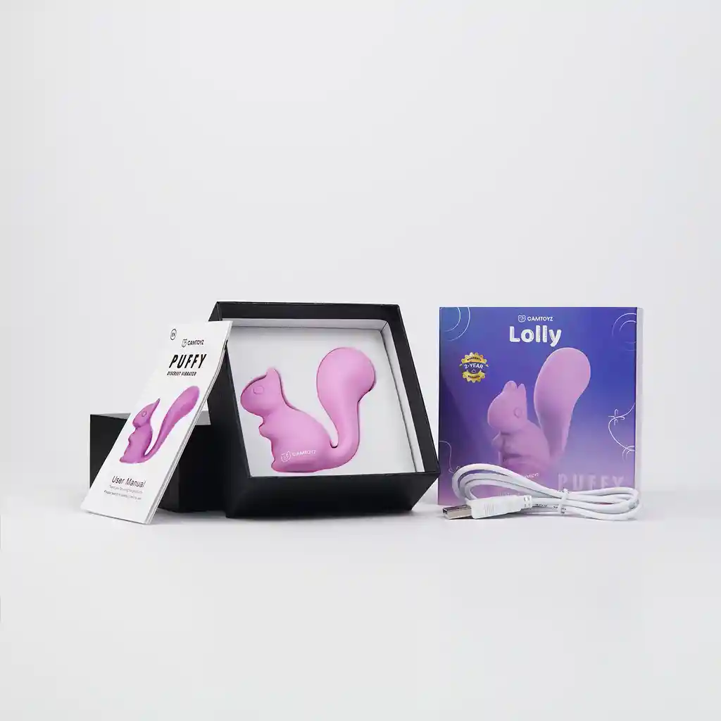 Puffy Vibrador Discreto Para Zonas Erógenas Lolly Camtoyz