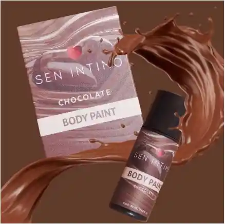 Lubricante Chocolate Body Paint (comestible) Sen Intimo 30ml