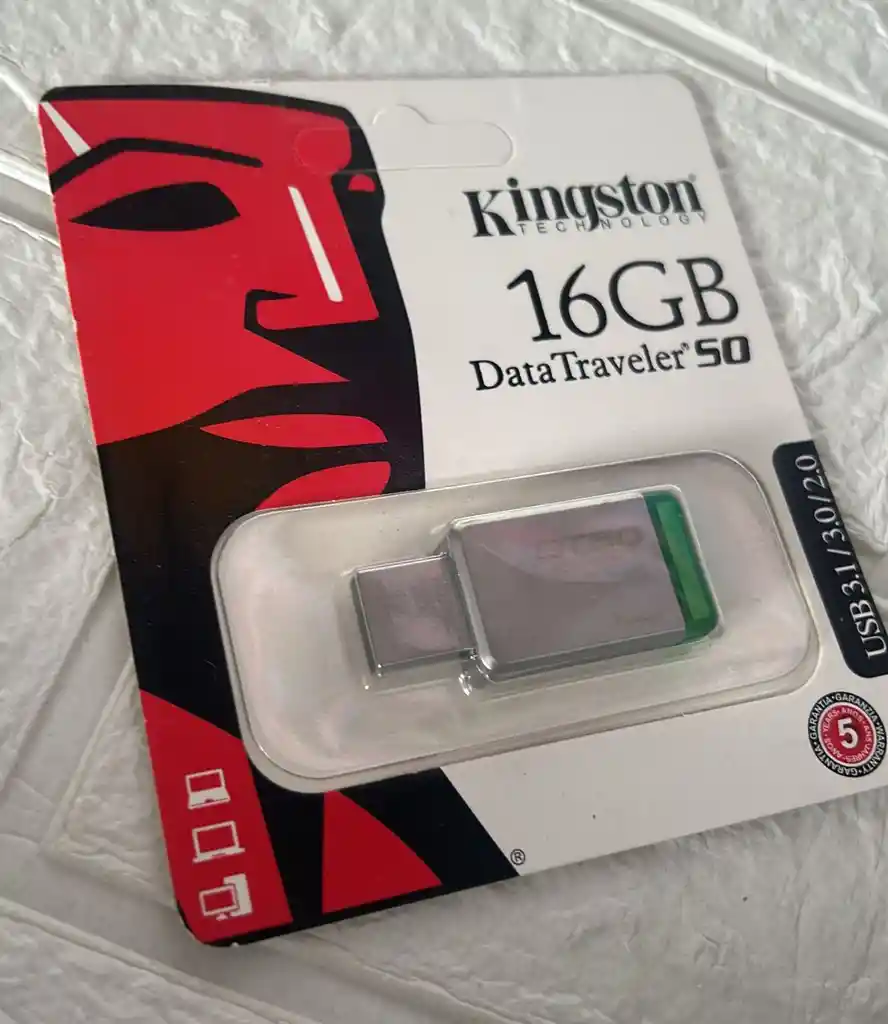 Memoria Usb Kingston Dt50 16gb .