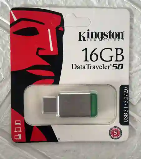 Memoria Usb Kingston Dt50 16gb .