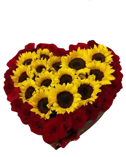 Corazón De Girasol