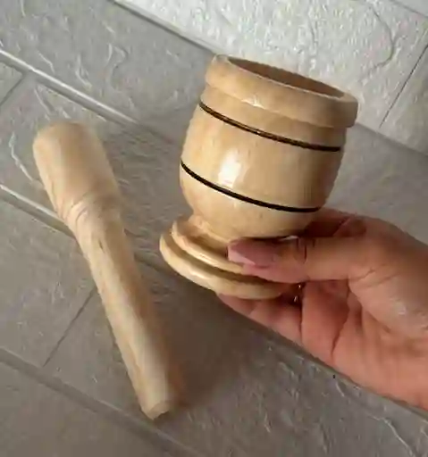 Mortero Madera Mediano