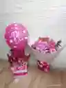 Combo Flores Y Dulces Especiales Mujer Mia
