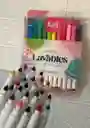 Marcadores O Plumones Kuit Lavables X24