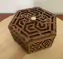 Caja De Madera Hexagonal 3