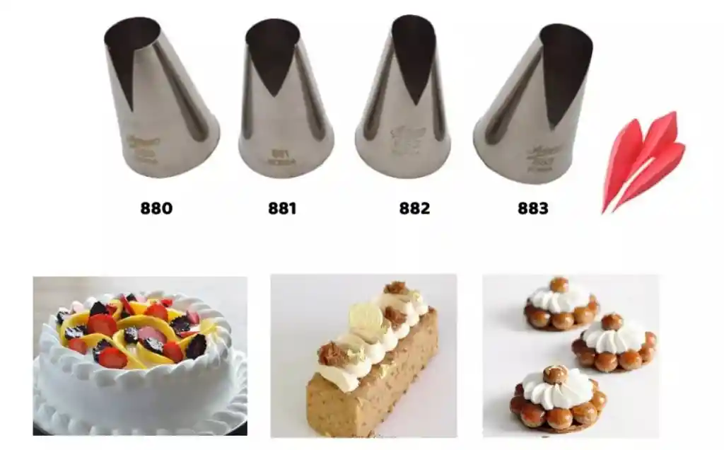 Boquilla Ateco 881 Saint Honoré Pastelería Y Repostería