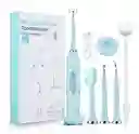 Cepillo Dental Ultrasonic Recargable Con Accesorios Limpieza Profunda Innovo Azul