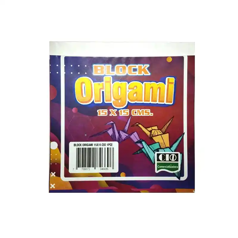 Block Origami Estampado 15x15