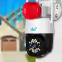Camara Exterior Con Sirena 360° Con Sim Yw26-4g