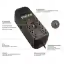 Regulador De Voltaje Automático Forza 2200va/1100w - 8 Tomas