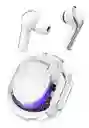 Audifonos Ultra Pods Pro Bluetooth Water Proff Indicador De Carga Luces Rgb Blanco