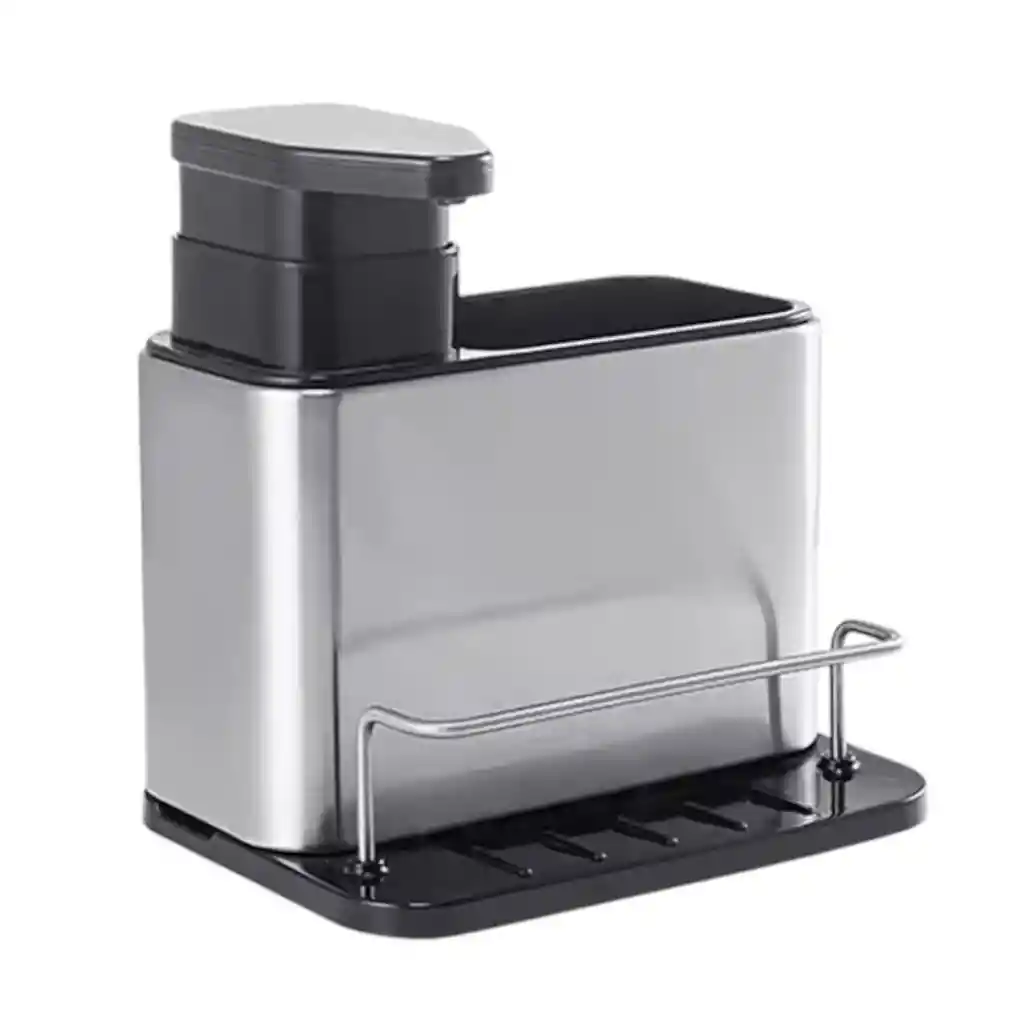Dispensador De Jabon Con Soporte Para Cocina