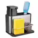 Dispensador De Jabon Con Soporte Para Cocina