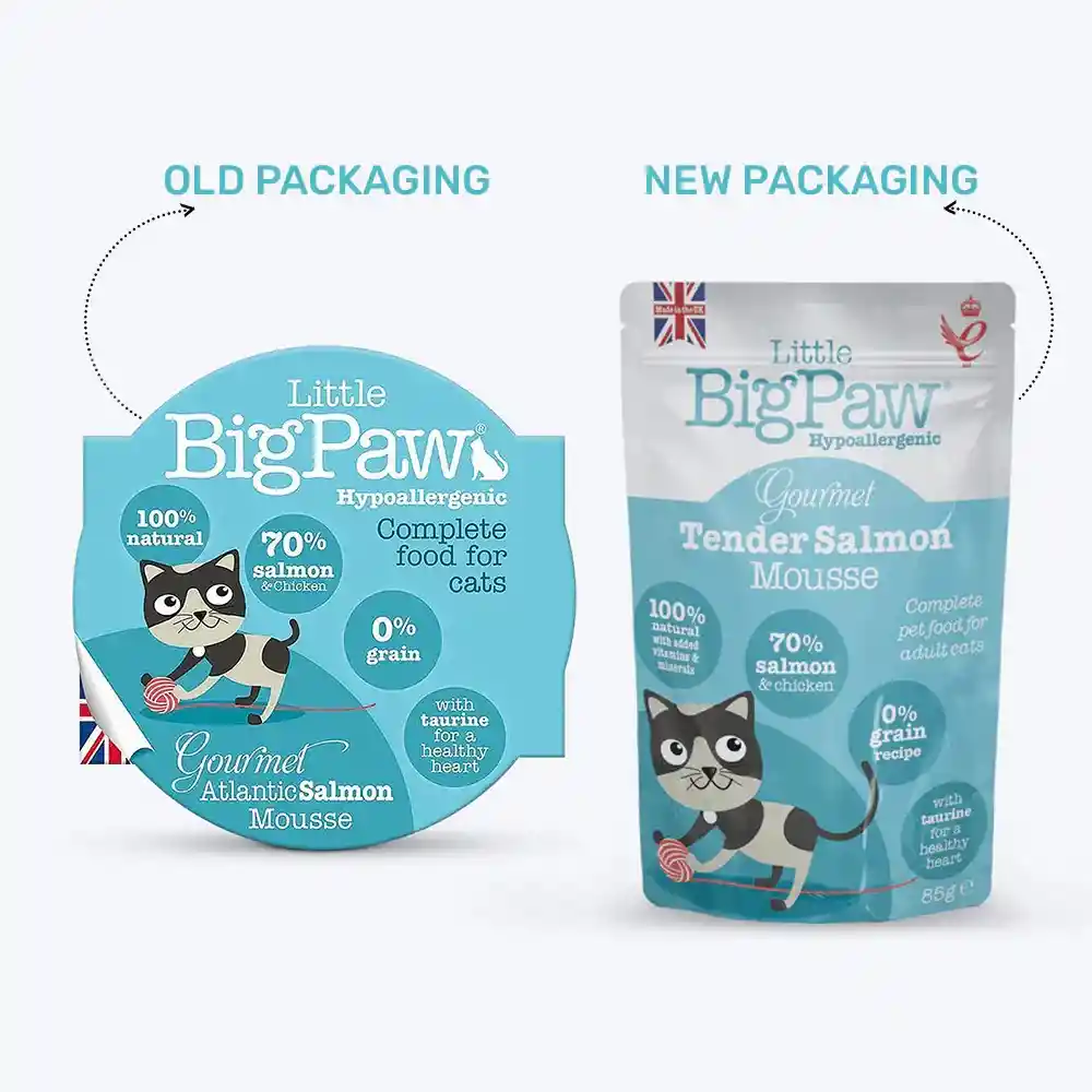 Little Big Paw 85g - Alimento Húmedo Gato Sabores Surtidos