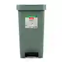 Papelera Tatay Mediano Gris 25 Lt Plastico