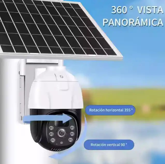 Cámara Con Panel Solar Simcard Para Exterior Yt11-4g