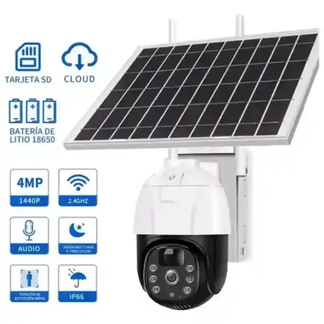 Cámara Con Panel Solar Simcard Para Exterior Yt11-4g