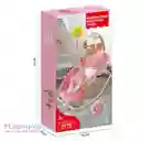Silla Mecedora Vibradora Y Musical Para Bebé 2 En 1 Rosada