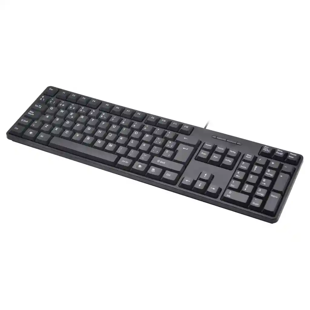 Teclado Multimedia Usb Para Pc En Español Letra Ñ (tj-818)