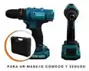 Taladro Percutor 24v Inalambrico 2 Baterias 24v Con Estuche