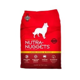 Nutra Nuggets Cordero Y Arroz Perro - 7.5 Kg