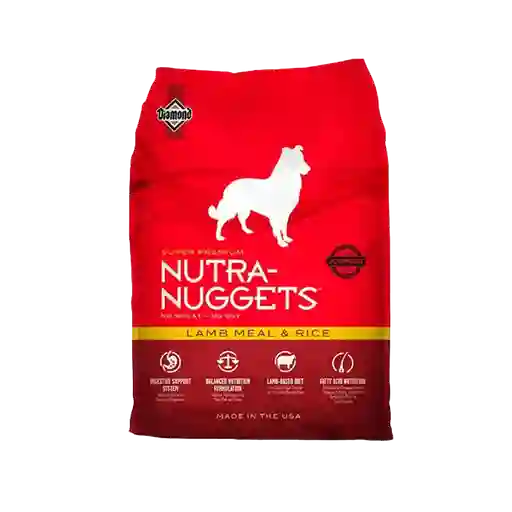 Nutra Nuggets Cordero Y Arroz Perro - 3 Kg