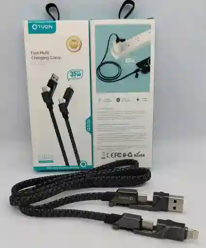Cable All In One Tipo C Iphone Usb