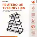 Organizador Frutero Alimentos 3 Pisos Elegante Para Cocina Innovo Home