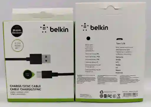 Cable Usb A Tipo C Belkin