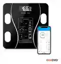 Báscula Pesa Bluetooth Recargable Digital Inteligente Smart Innovo Health