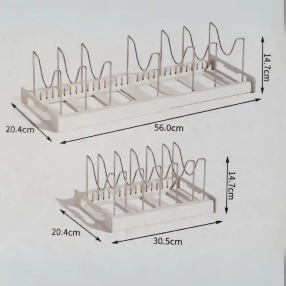 Organizador Extendible De Ollas Y Sartenes