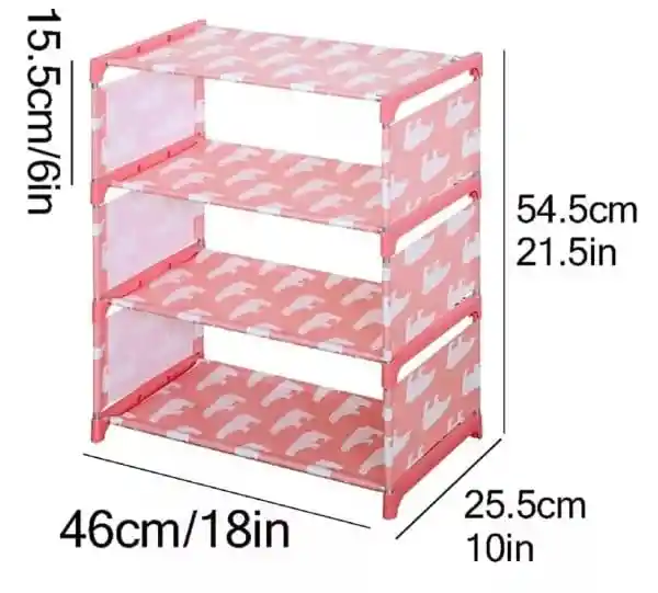 Organizador De Zapatos 4 Niveles Zapatero