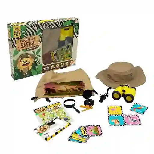 Juego Explorador Safari Ronda Para Niños