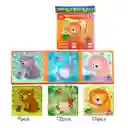 Rompecabezas Magnéticos Diseño Animales Amigos 37 Pcs