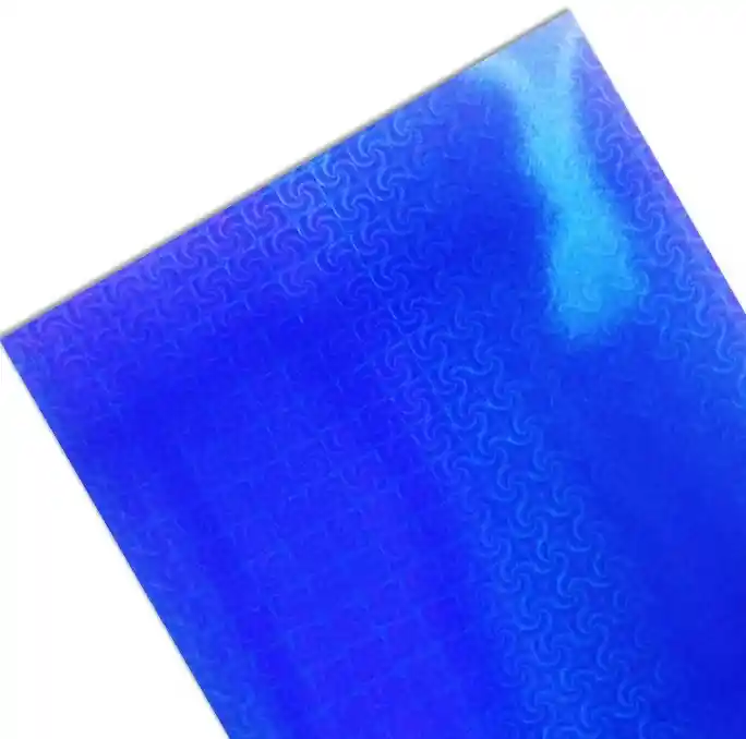 Cartulina Holografica 50x70 Color Azul
