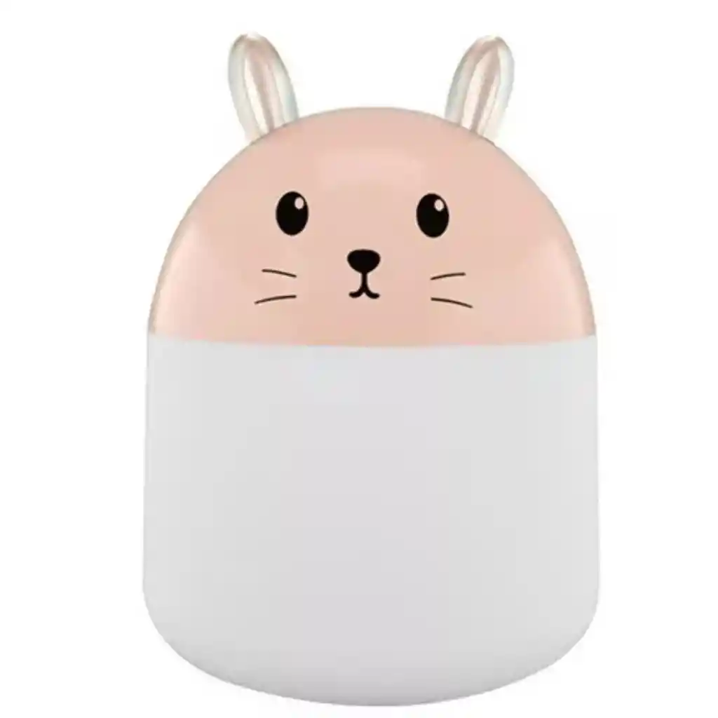 Mini Humidficador Conejo Difusor Ambientador Led 250ml Usb