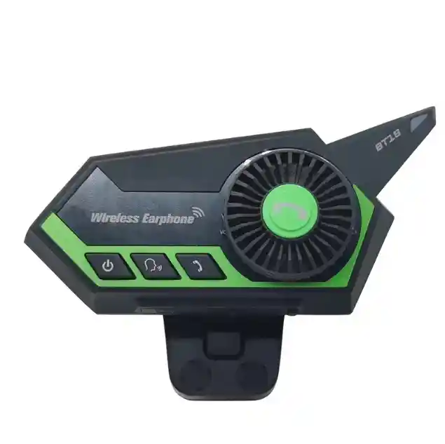 Audífonos Bluetooth Estéreo Impermeables Casco De Moto Bt18