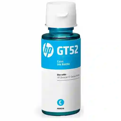 Botella De Tinta Gt52 Cyam Hp Original