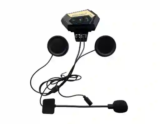 Audífonos Recargables Bluetooth Para Casco Moto Bt12-2